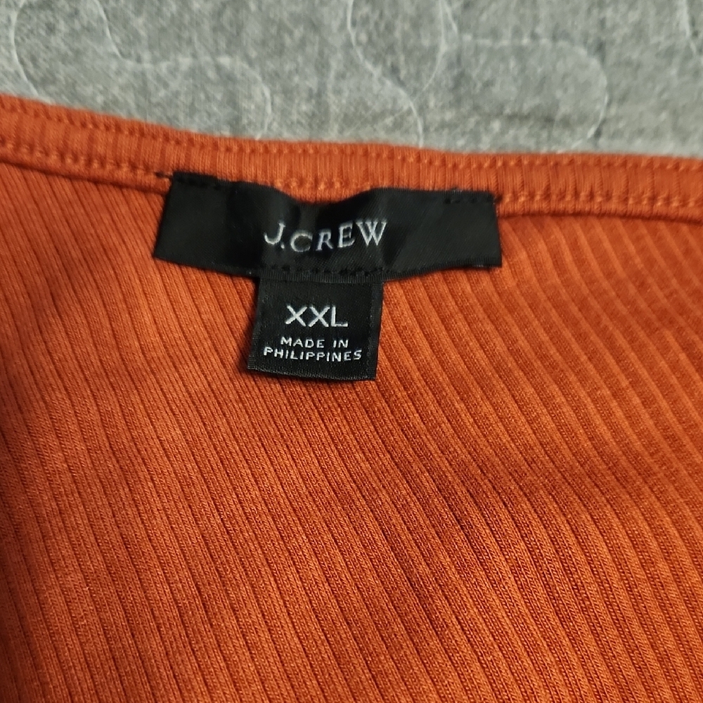 Rust One-Shoulder Top - Picture 2 of 2